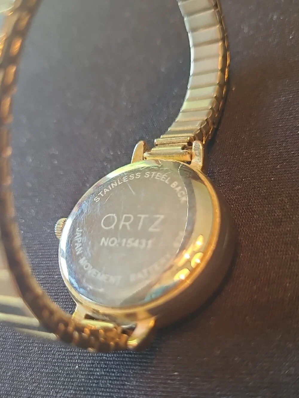 QRTZ Gold-Tone Women’s  Watch
